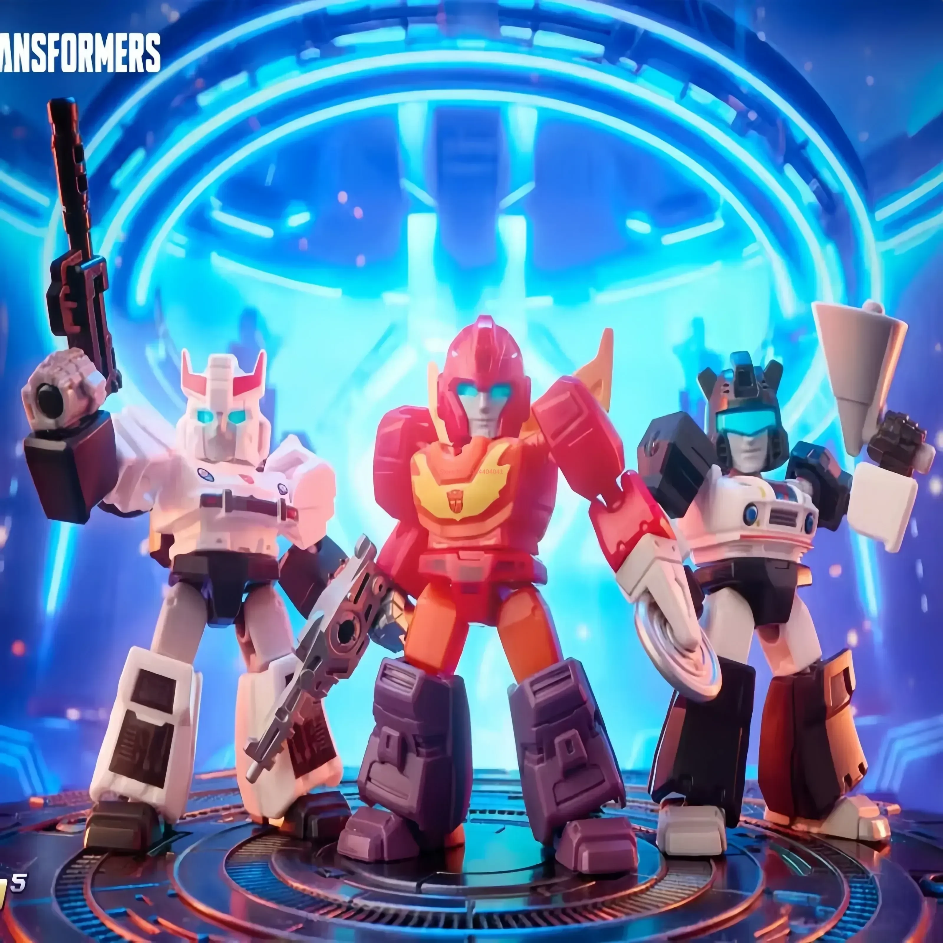 Genuine Blokees Transformers Block Defender Version Wave 3 Grimlock Soundwave Shockwave Combined Devastator Robot  Assembly Toys
