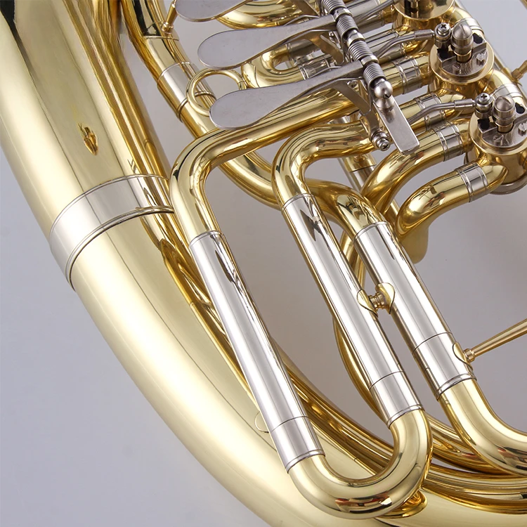 Professional 4 Valve Brass Baritone Horn Euphonium