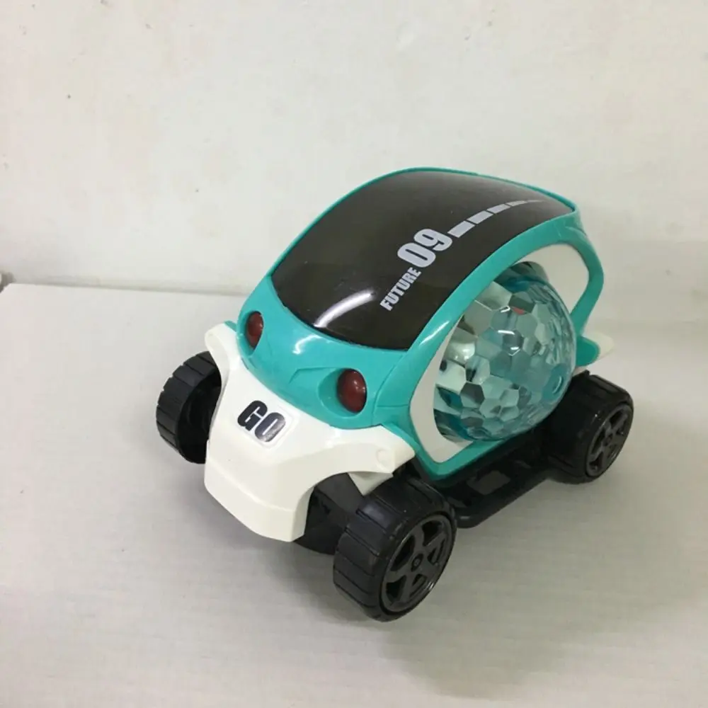 Automatic Special 3D Rotating Car Lights Music Educational Music Car Toy Cartoon Glowing Electric Vehicle Toys Boys Girls