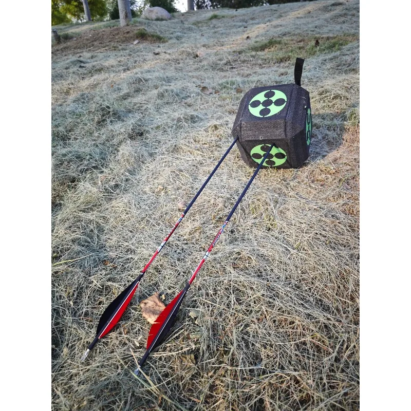 A variety of specifications 18-sided quiver target three-dimensional dice portable high-density shooting target outdoor