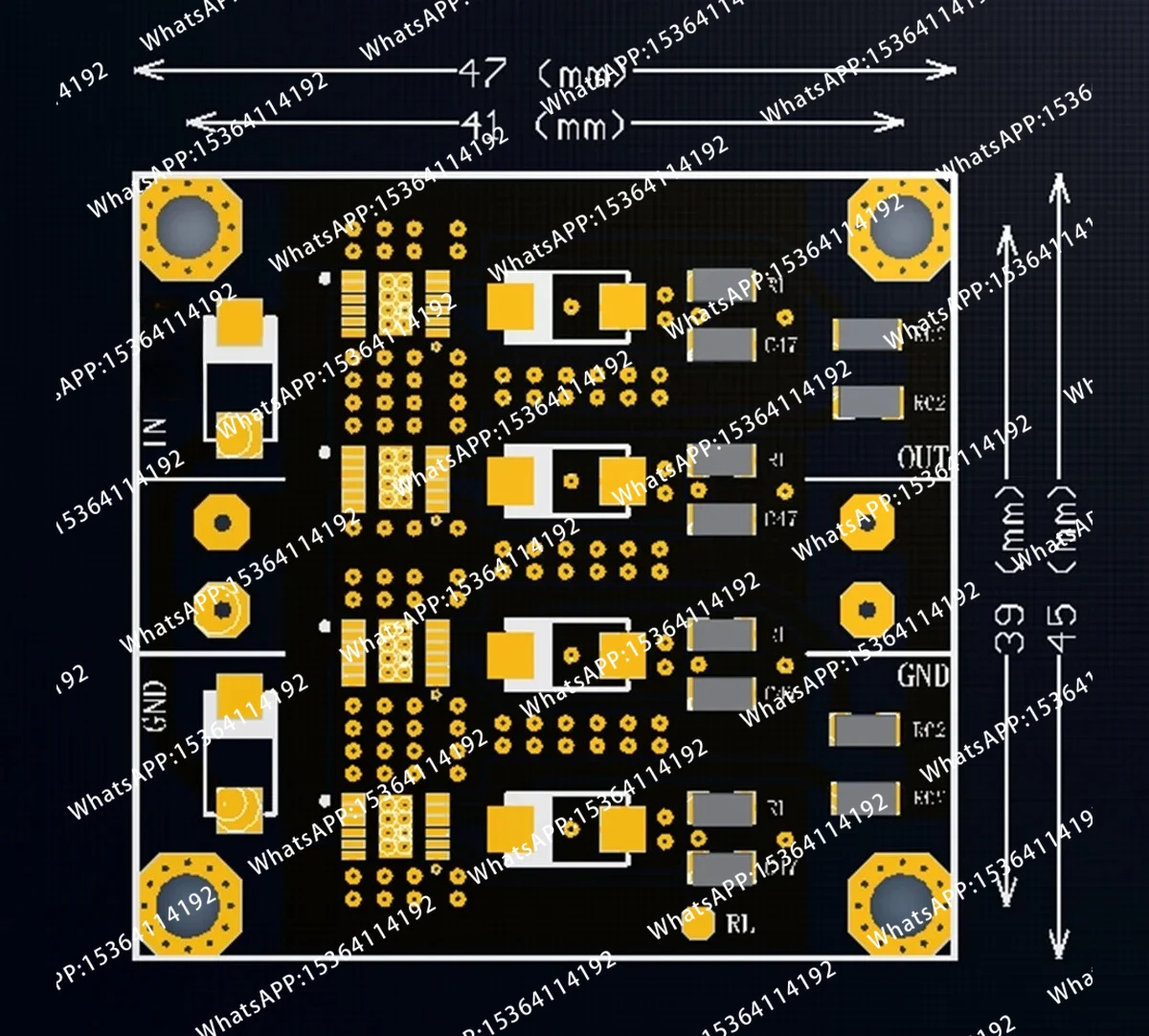 LT3045 Four Parallel 2A Ultra Low Noise Linear Regulated Power Supply with Heat Sink 5V/9V/12V Output for Preamplifier DAC