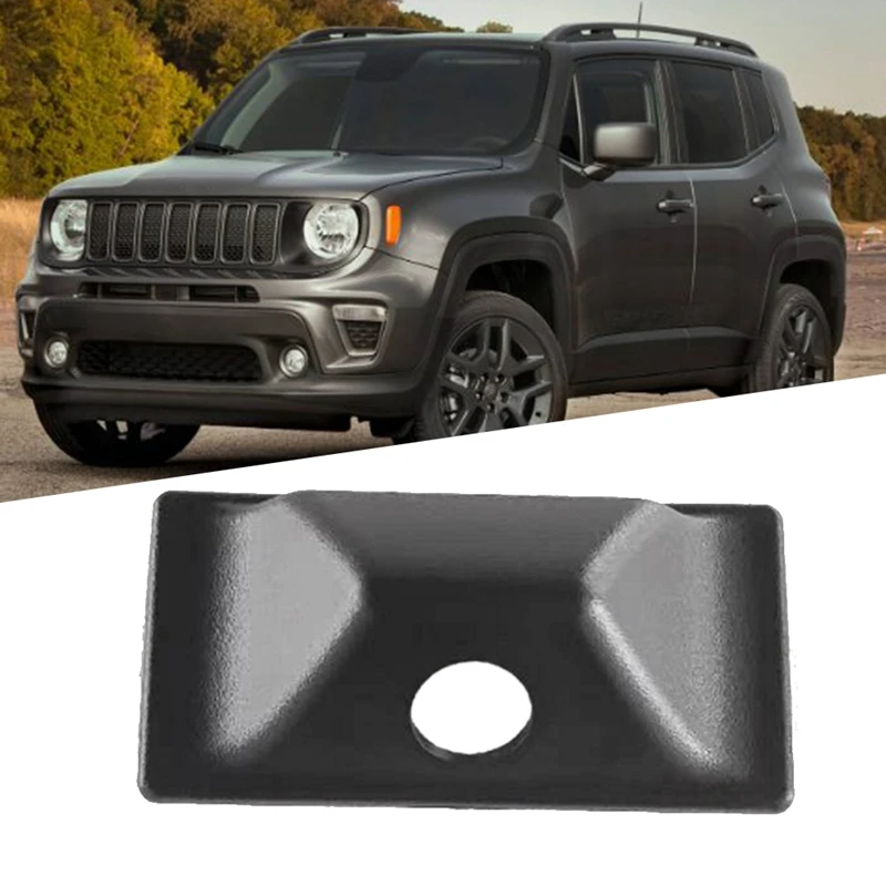 Car Tailgate Camera Decoration Plate Cover 5UX73RXFAA 5UX73LXHAA For Jeep Renegade 2016-2021 Back Up Camera Bezel Cover Parts