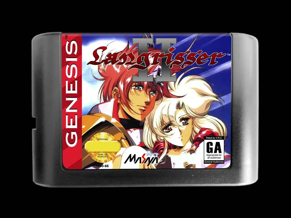 

MD Game : Langrisser II ( USA Version!! English Language!! )