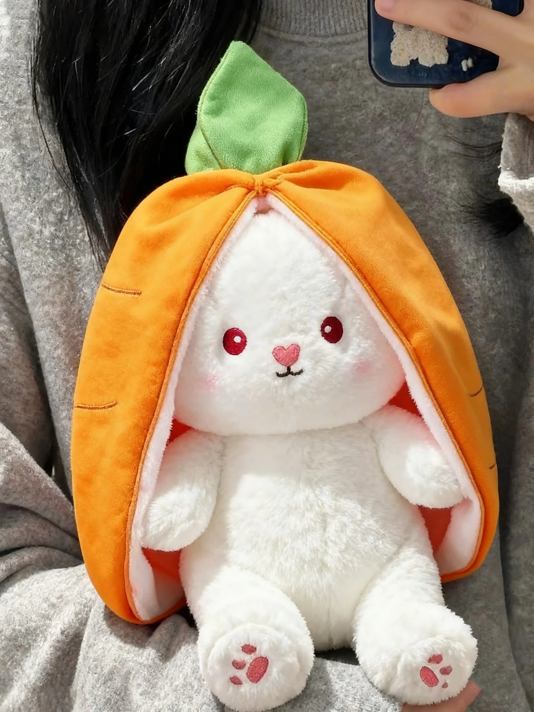 هلام القط 30 سنتيمتر الفراولة آذان الأزهار بوني أرنب عيد الفصح خجولة أرنب استرضاء الدمى القطط والكلاب اللعب الحيوانات الأليفة هدايا عيد الميلاد