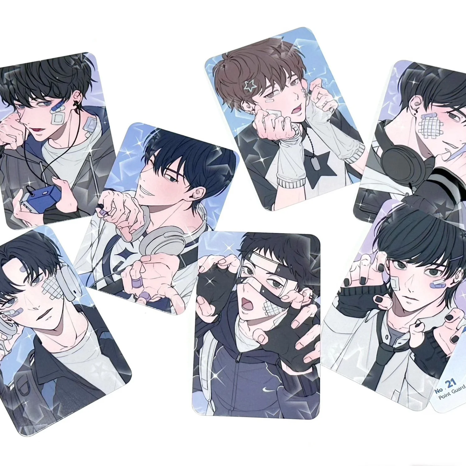 6Pcs/Set Korean Comics Manhwa Garbage Time / 가비지타임  Derivative Lomo Card Small Card Photo Free Shipping