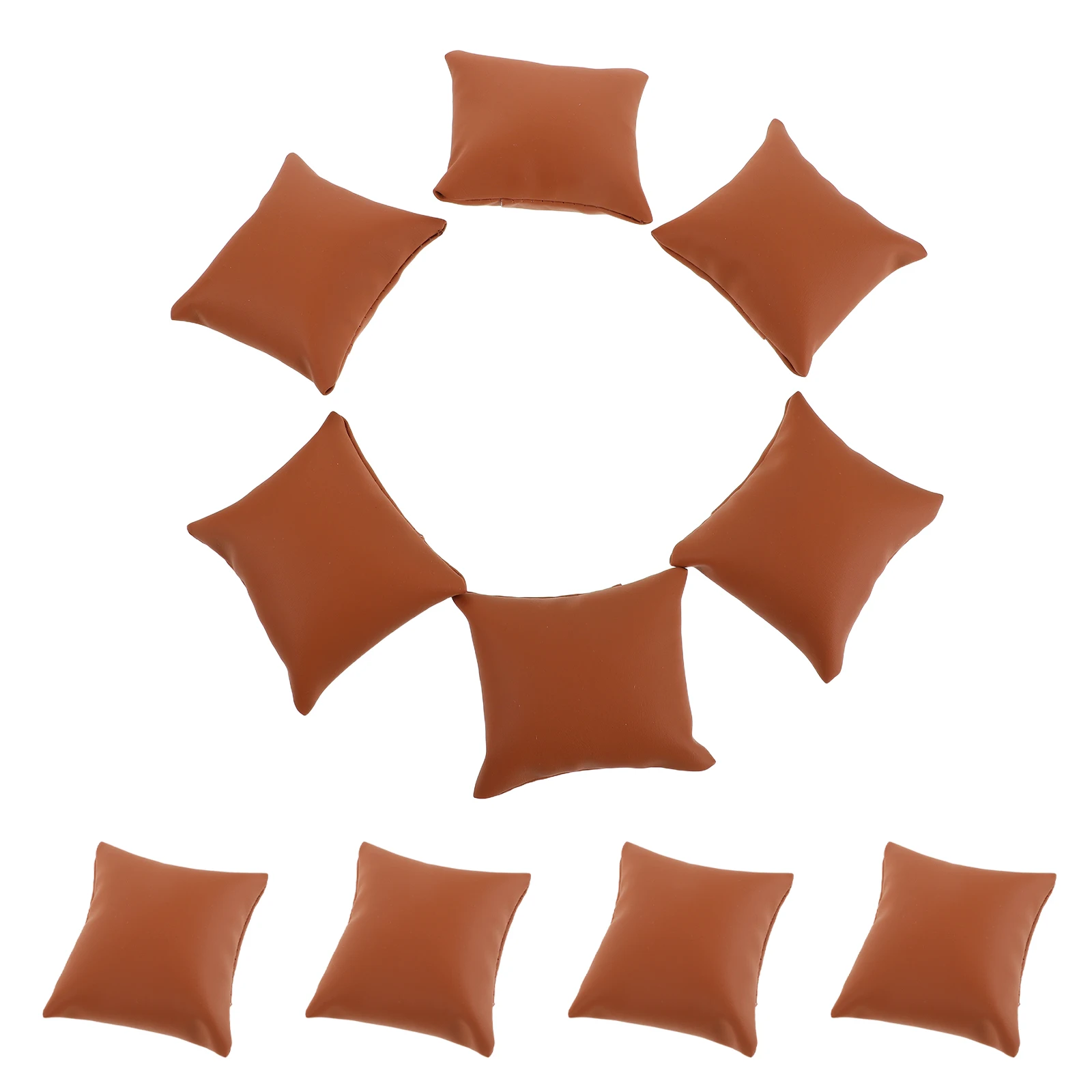 

10 Pcs Jewelry Display Pad Bracelet Organizer Pillow Watch Box Cushion Pillows Pu