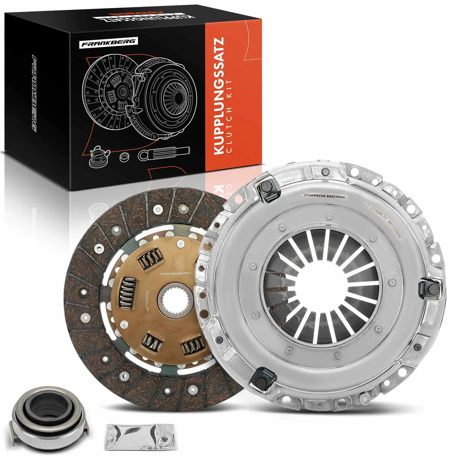 Frankberg 1x Clutch Kit voor Honda Civic VI Coupé EJ EM1 Civic VI Fastback MA MB Civic VI Hatchback EJ EK CR-V I RD 826380