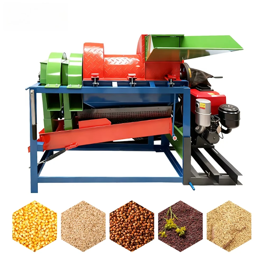 Multifunctional Grain Thresher - Rice Thresher Machine recension och pris