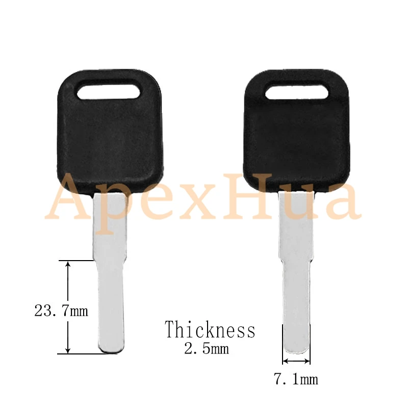 Electric vehicle key blanks, suitable for: Yadea, Niu, Tailing and other electric vehicle keys, tablet key blanks.