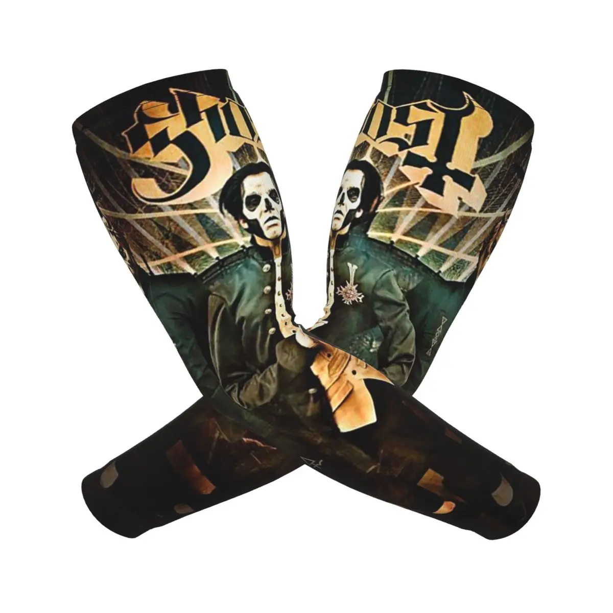 

Призрак Б.К. Повязка на руку, рукава для мужчин и женщин, защита от солнца и ультрафиолета, накидка для татуировки, спортивное охлаждение, езда на велосипеде