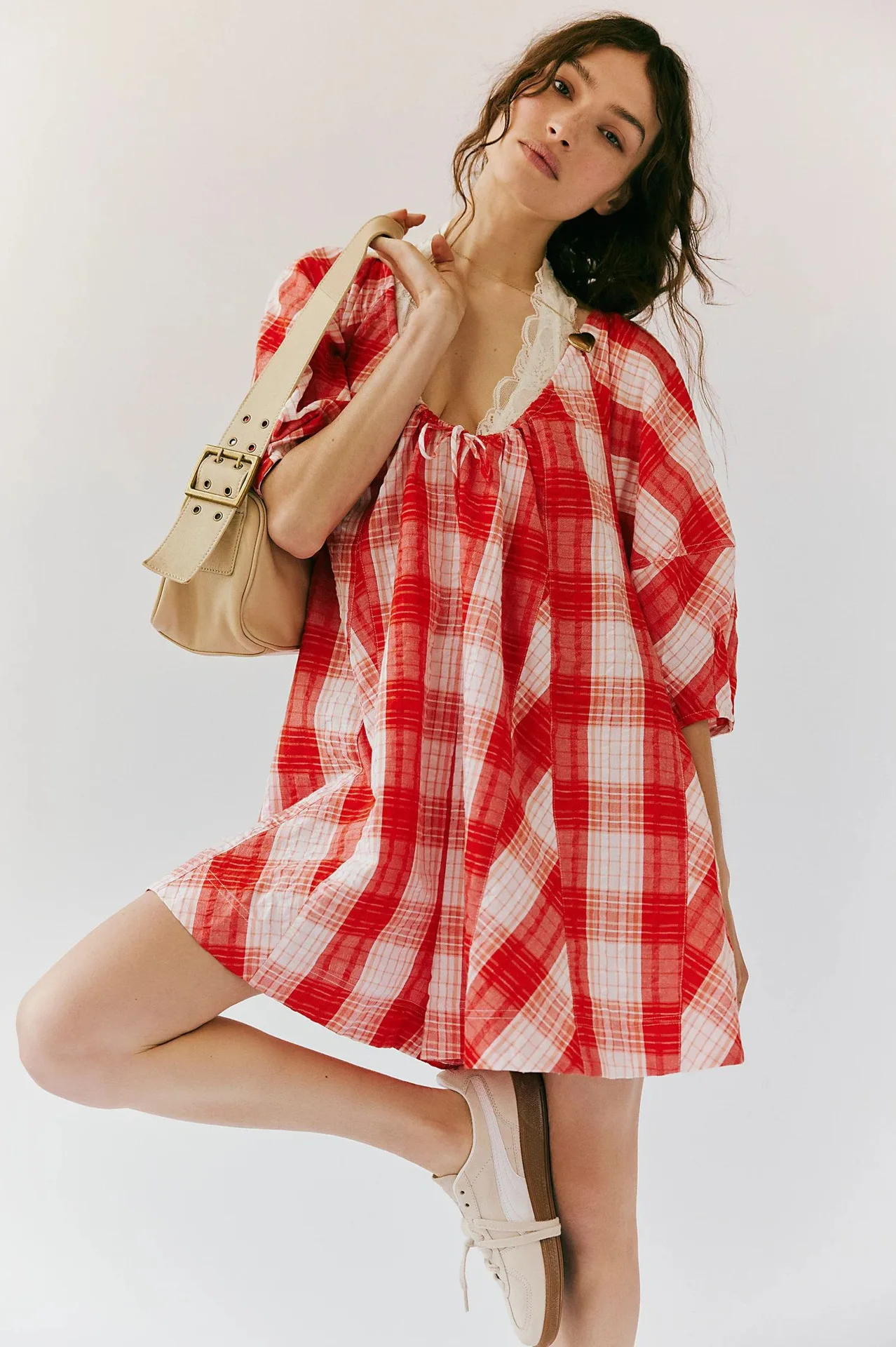 

Модный женский комбинезон Y2K: сексуальный, свободный, с пышными рукавами, V-образным вырезом, в полоску, шорты-комбинезон, летний трендовый комбинезон-платье