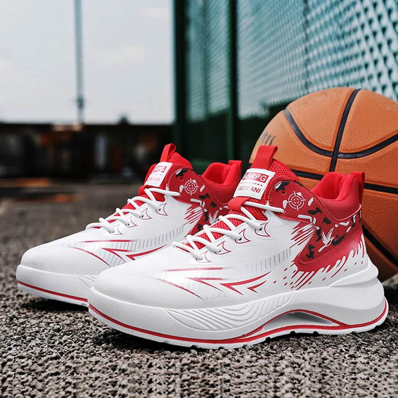 

2025НОВЫЕ баскетбольные кроссовки для мужчин, легкие амортизирующие кроссовки, уличные кроссовки, кроссовки для бега, теннисная обувь, мужские размеры 39-46