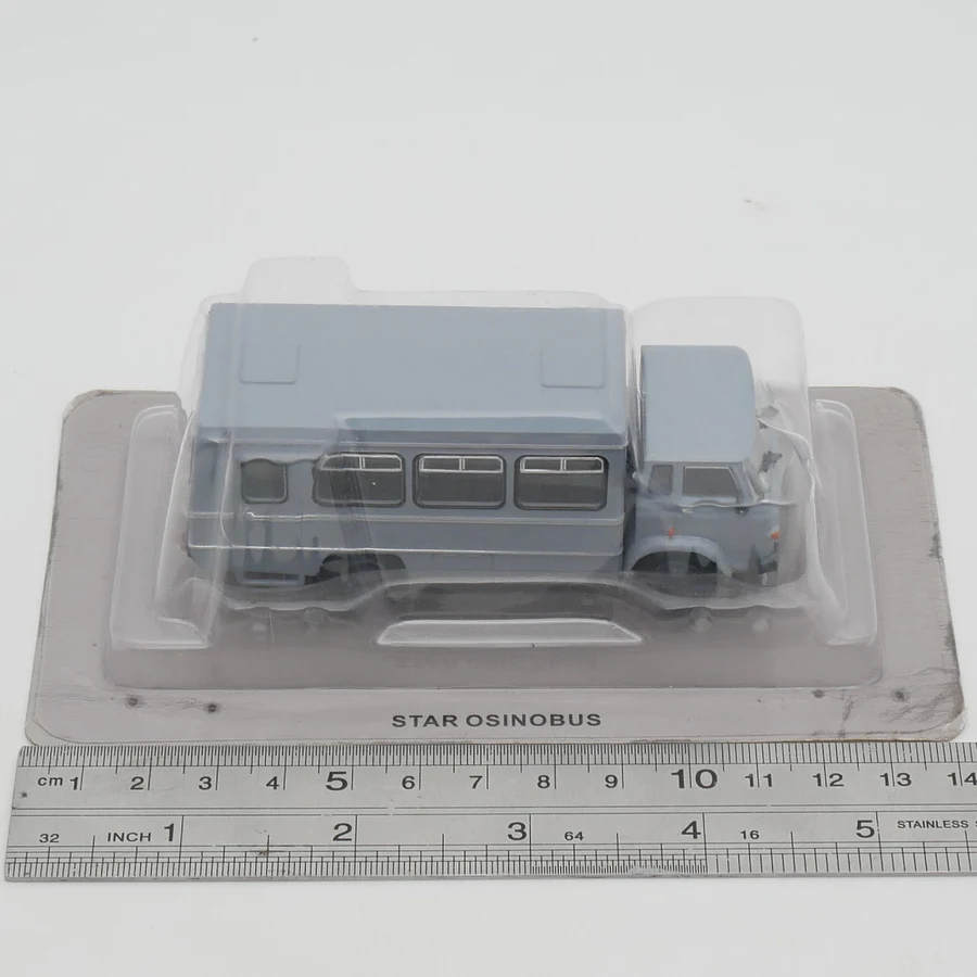 

Diecast IXO 1:72 Scale Ist Star Osinobus Construction Site Staff Shuttle Car Alloy Car Model Collectible Toy Gift Souvenir