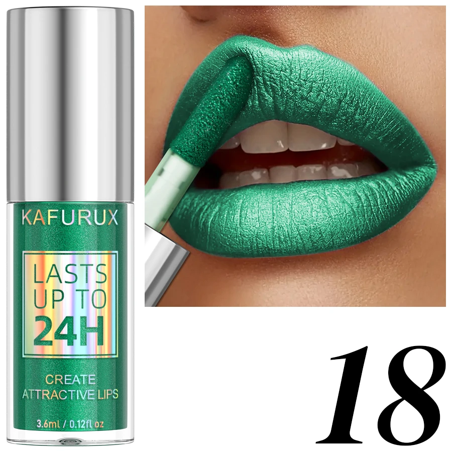 20-kleuren Glitter Lip Glazuur Waterdichte Diamant Shimmer Lipgloss Fonkelende Vloeibare Lipstick Langdurige Lip Make-Up voor Vrouwen gif