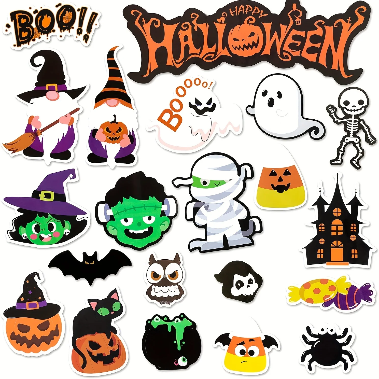 20Pcs Halloween Mag…