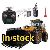 In Stock 1/16 RC 4x4 Metal Hydraulic Wheel Loader RTR Upgraded Version With Differential Lock Axles Lighting KABOLITE K966-100