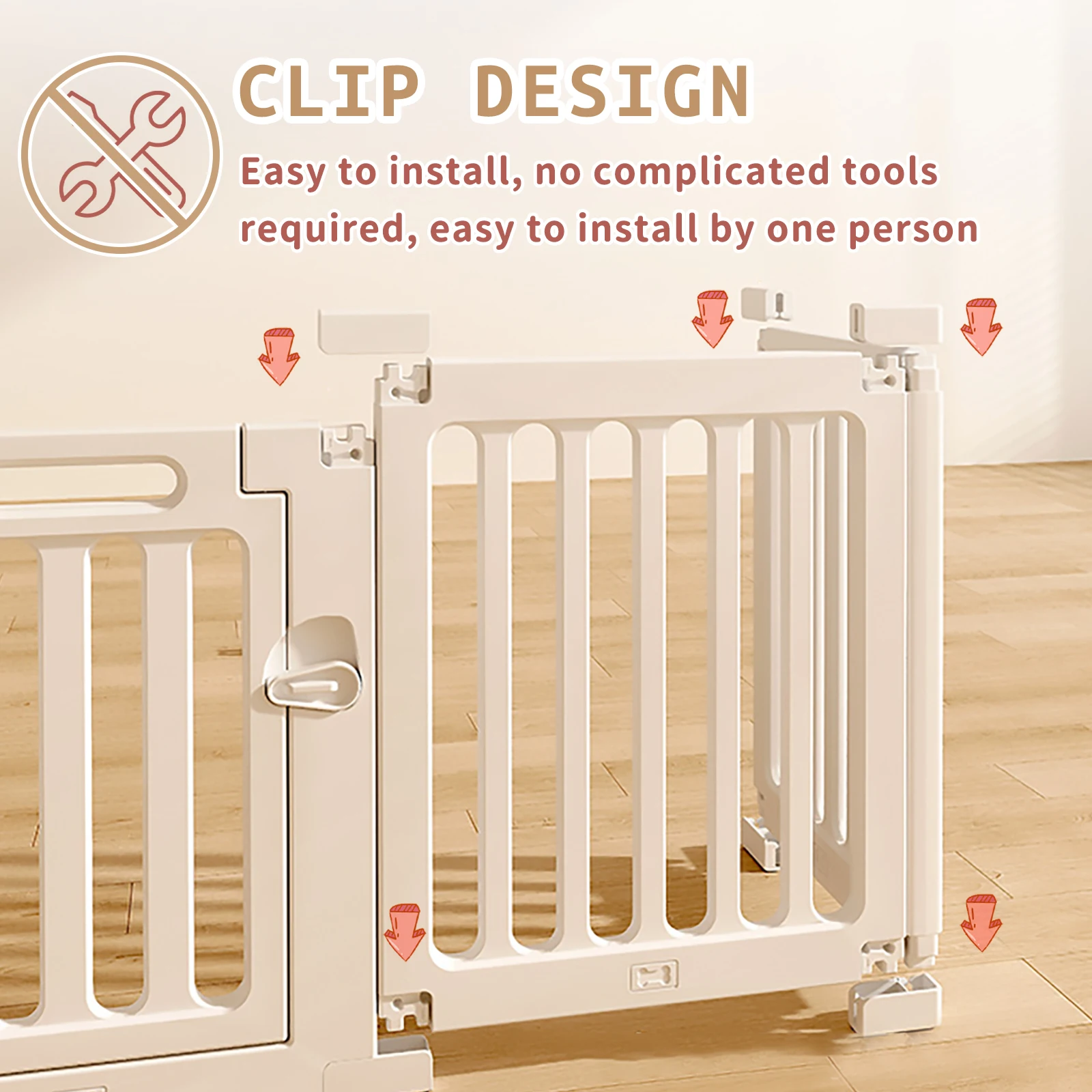 Ubravoo Parque infantil para bebé – Seguro para interior y exterior - imagen 5
