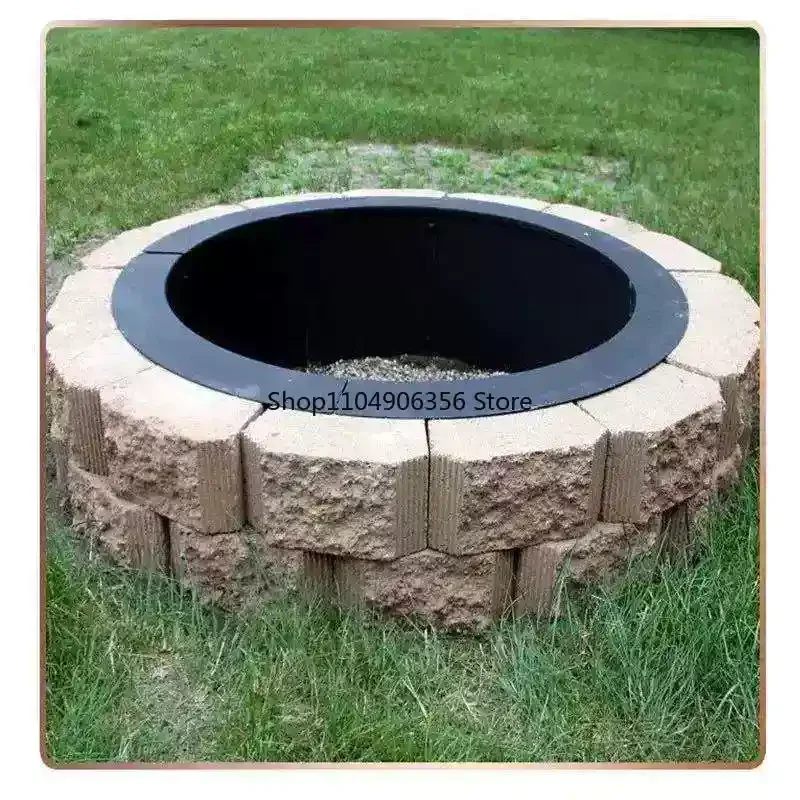 

for Carbon steel fire plate removable heating furnace multi-size firewood heavy-duty fire pit