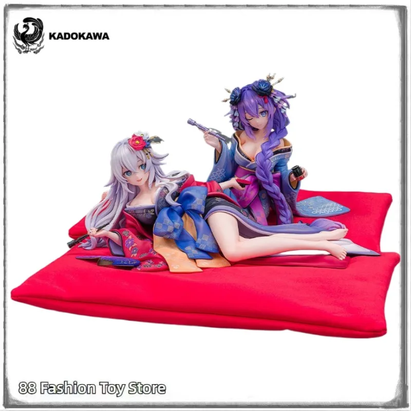 

Предзаказ в марте 2026 года: Оригинальные аниме-фигурки KADOKAWA KDcolle Hyperdimension Neptunia — Нёрэ и Нептун, игрушки, подарки, украшения