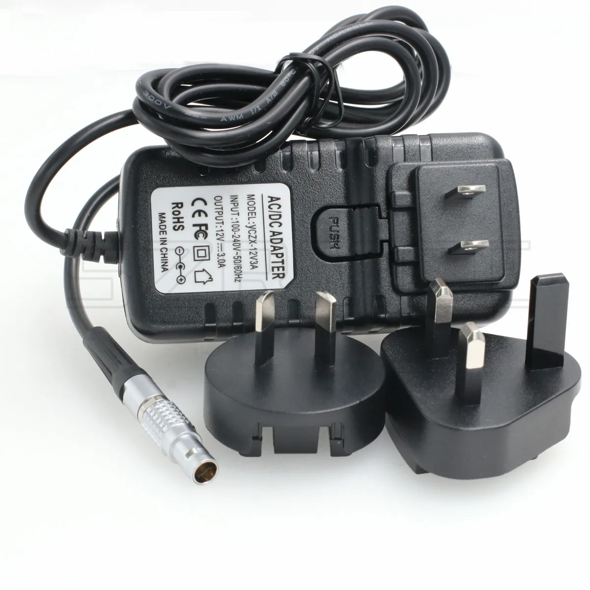 

2-контактный адаптер питания переменного и постоянного тока Pro 800KIT TX RX с мультиразъемами США, Великобритании, ЕС, AU для Teradek Bolt SmallHD 503 703 Hollyland Cosmo 600