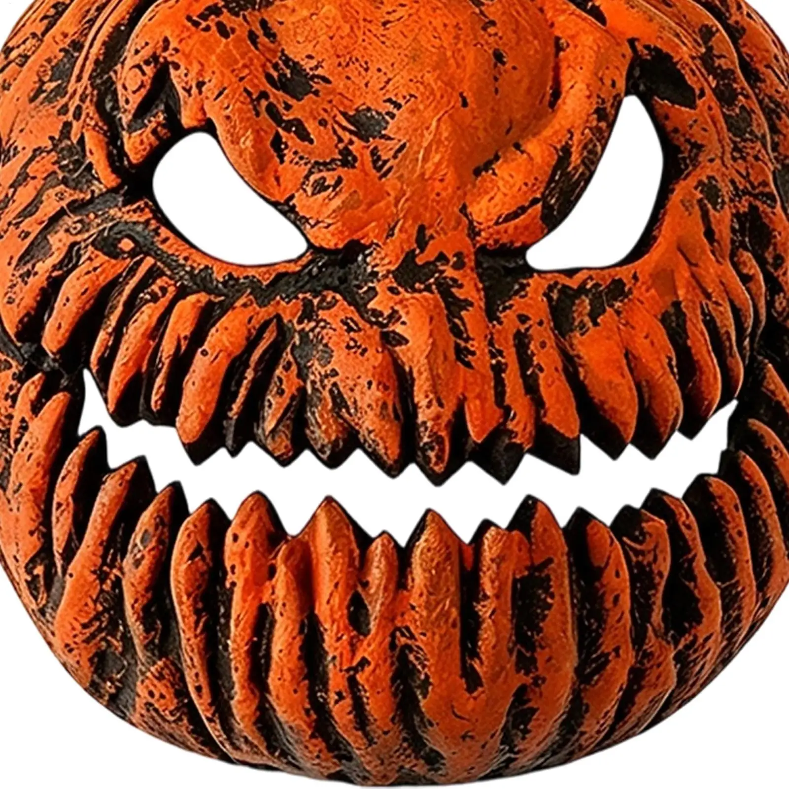 Pumpkin Lantern Cover Wearable Photo Booth with Elastic Strap for Porch Light Outdoor Halloween Spooky Party Decorations