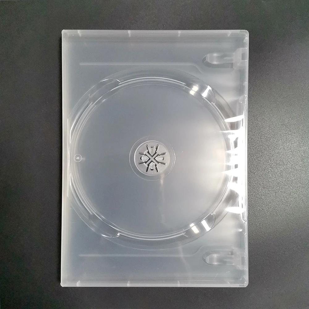 Picture 5: 1pc CD Storage Box Transparent Double CD Case Holds 2 Discs Plastic CD Storage Case Box Bags Consumer Electronics Spare Parts