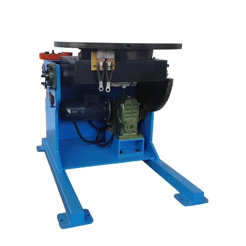 Awp-170 Center Through Hole 170Mm Rotary Welding Positioner 300Kg With 220V Foot Switch