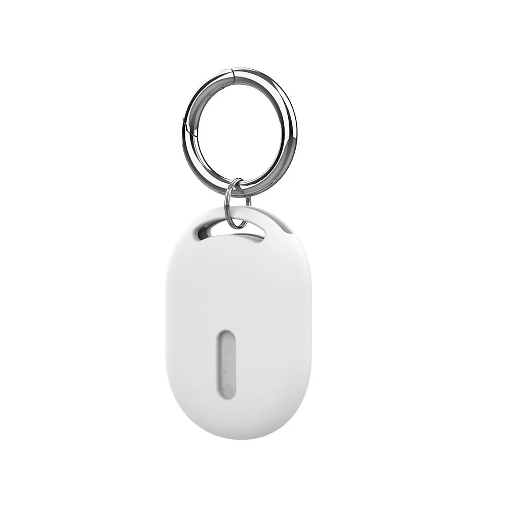 Silicone Protective Case For Xiaomi Tag Lightweight Scratch Resistant Soft Skin Friendly Cover With Precise Openings White