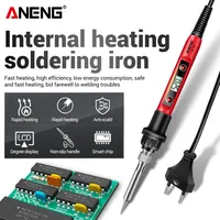 ANENG Electric Soldering Iron SL101/SL102 US/EU Plug Adjustable Temperature 110V/220V Professional Electrocautery Welding Tools