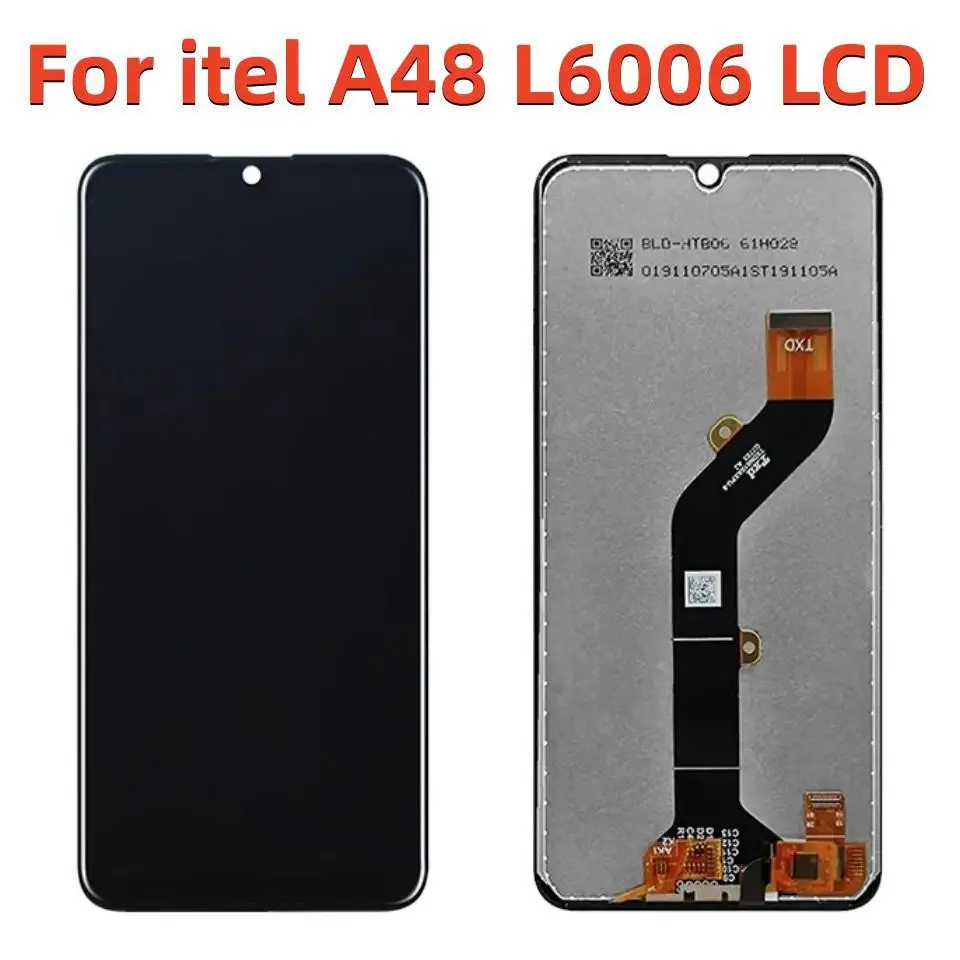 

Original For itel A48 L6006 LCD Display Touch Screen Digitizer Assembly Repair Replacement Parts Brand New For Itel A48 LCD