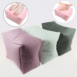 Nail Table Pillow Hand Foot Rest Soft PU Manicure Table Hand Rest Nail Cushion Holder Desk Arm Rest Hand Pillow Nail Accessories