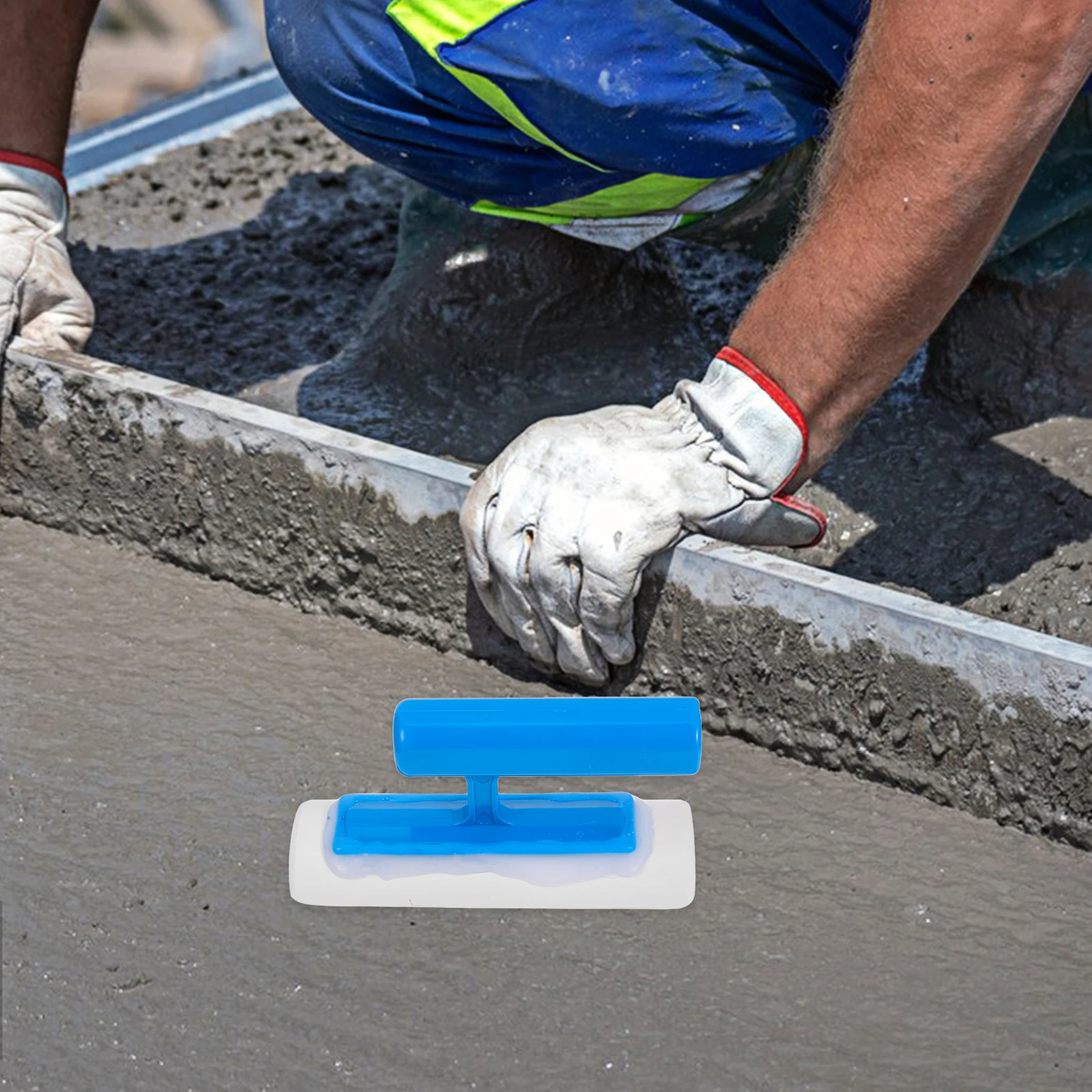 Arc Headed Trowel Concrete Smoothing Tool For Waterproof Coating Plastering Railing Finishing Cement Hand Tool Plaster Trowel