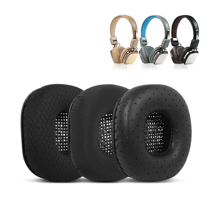 

M2EC Comfortable Mesh/Protein/Ice Cloth Earpads Premium Ear Cushion Earpads Ear Pads for REMAX 200HB Headset