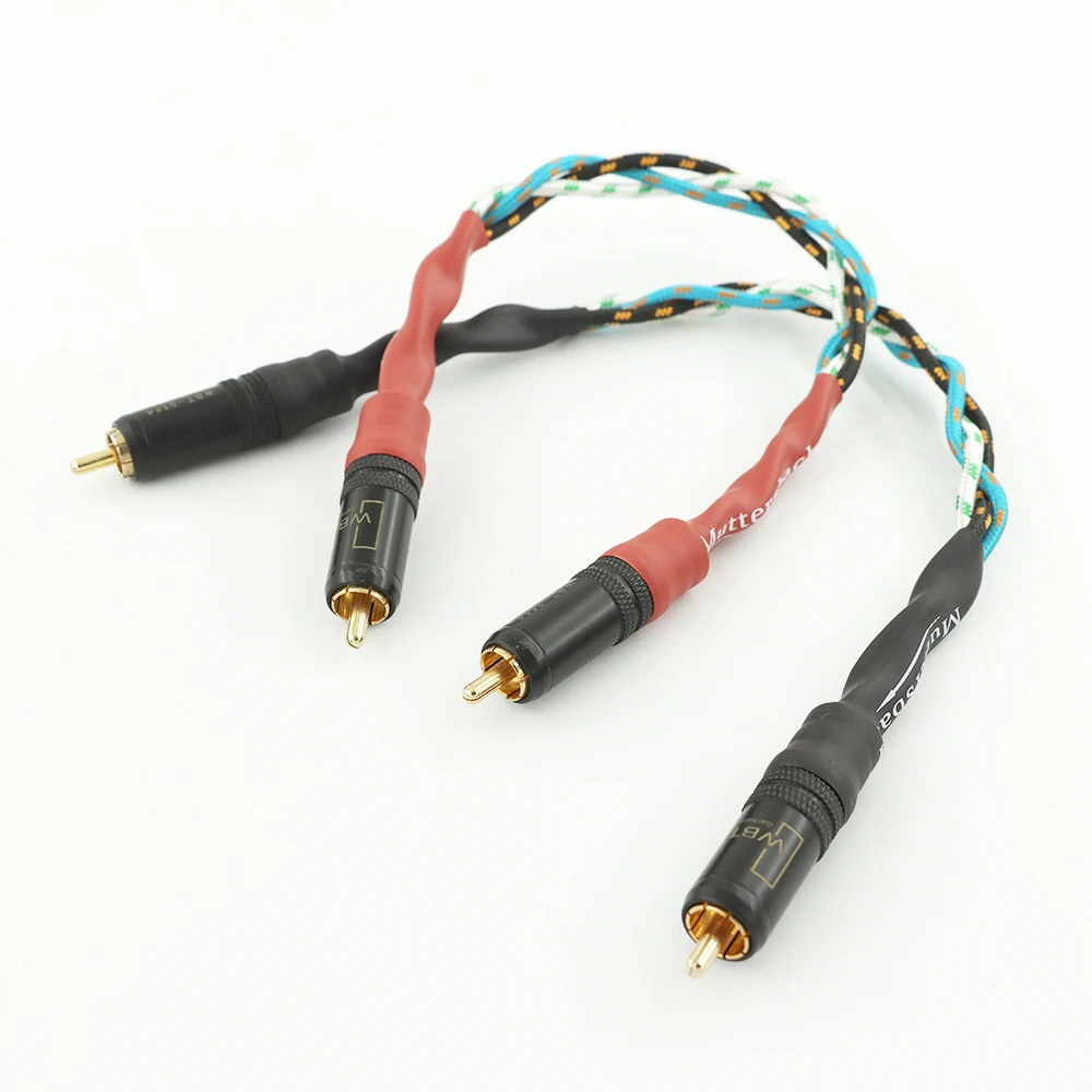 Fever Xidian Enhanced RCA Interconnect: Dual Gold-Plated Hi-Fi Audio Cable for Amplifier & CD Systems​