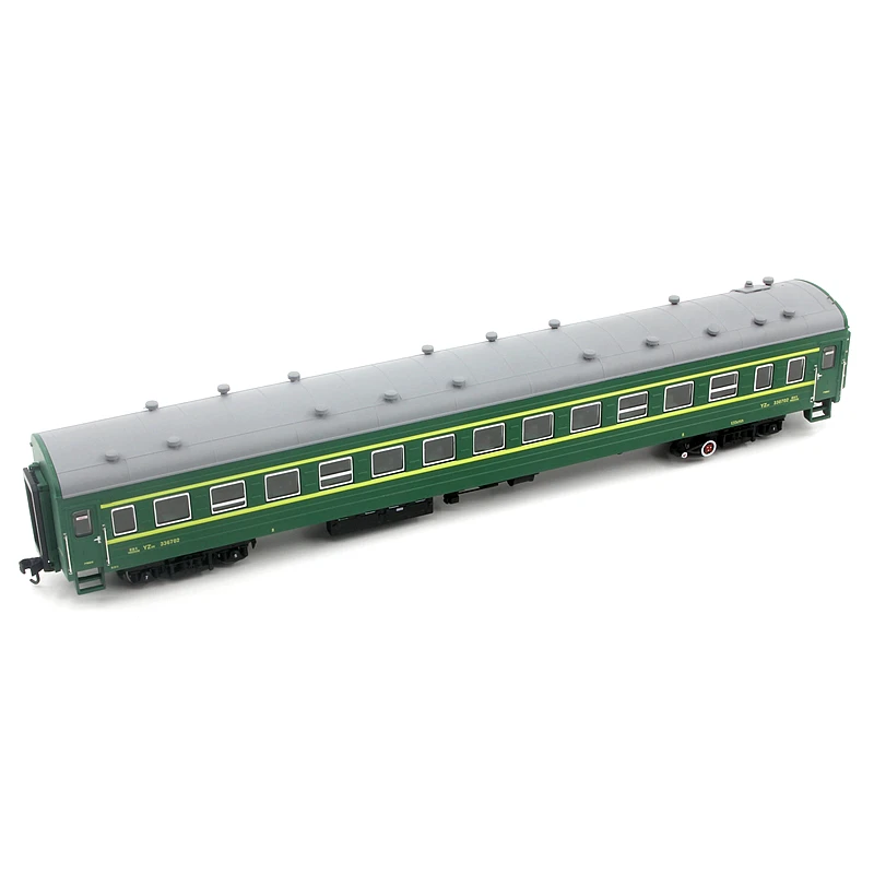 1/87 HO Scale YZ22 Passenger Car Model for China Railway Hard Seat (Green Train) Finished product collection model