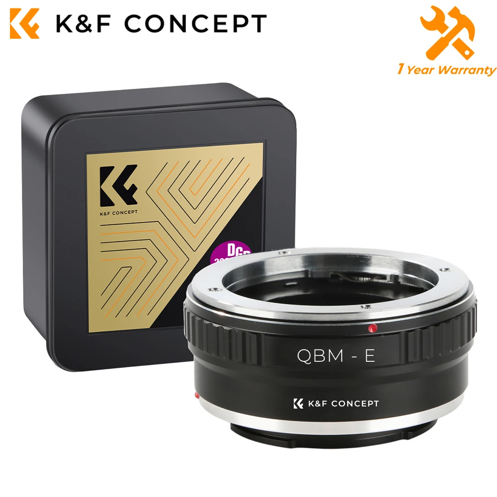 

K&F Concept Lens Adapter Ring For Rollei QBM Lens to Sony E A5000 NEX-5T NEX-3N NEX-6 NEX-5R Camera Body