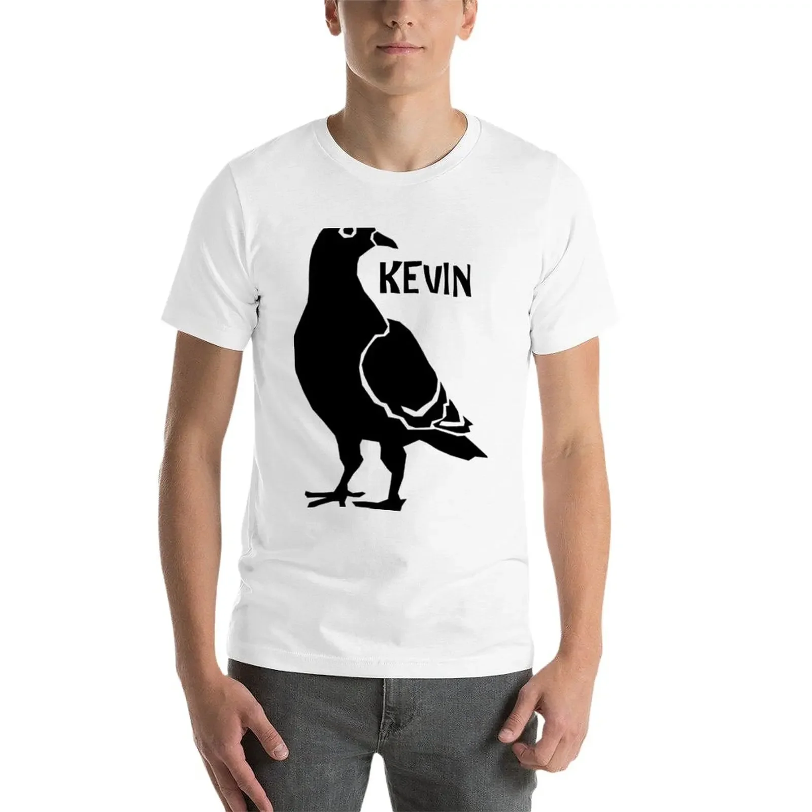 Kevin the Pigeon T-Shirt summer clothes boys animal print oversized t shirts for men image 3