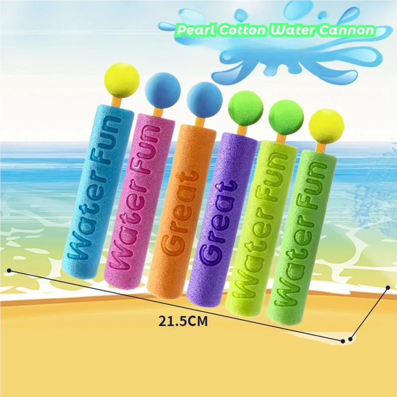 1 sztuka zabawek dla dzieci, nowa letnia wyciągana kanonka na wodę dla dzieci, mini piankowa pistolet na wodę, zabawka na plażę na zewnątrz, odpowiednia dla chłopców i dziewczynek, odpowiednia na różne prezenty świąteczne w lato