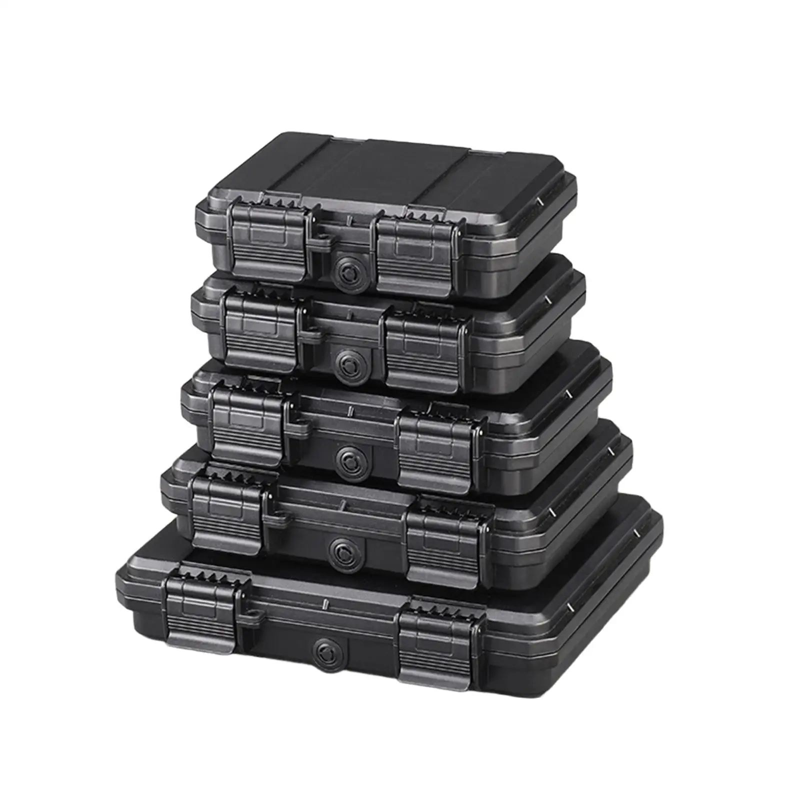 Hard Case with Sponge Pad Compact Toolbox for Electronics Travel Instruments