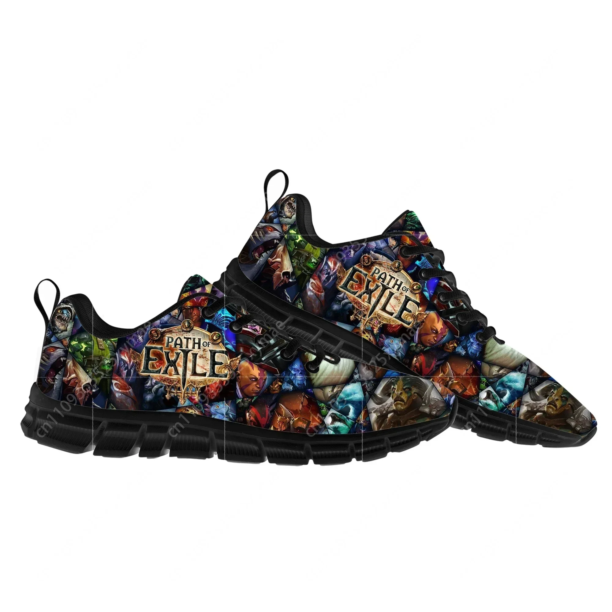 

Path of Exile Sports Shoes Cartoon Game Mens Womens Sneakers Fashion Sneaker Custom Built Shoes