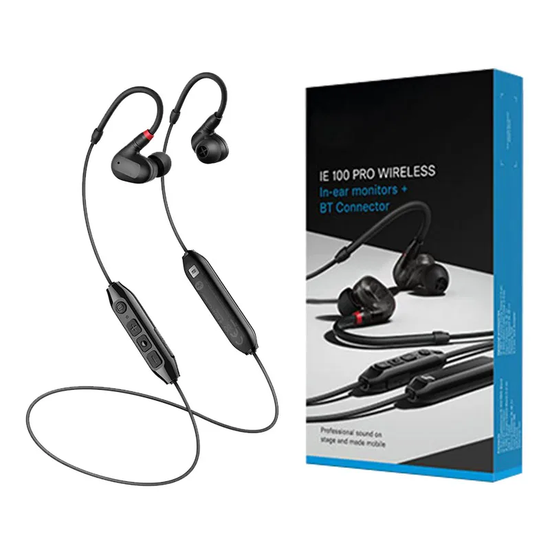 IE 100 PRO Wireless In-Ear Monitoring Headphones with XWB Transducers, Detachable Cable, Secure Fit for Studio and Stage Use