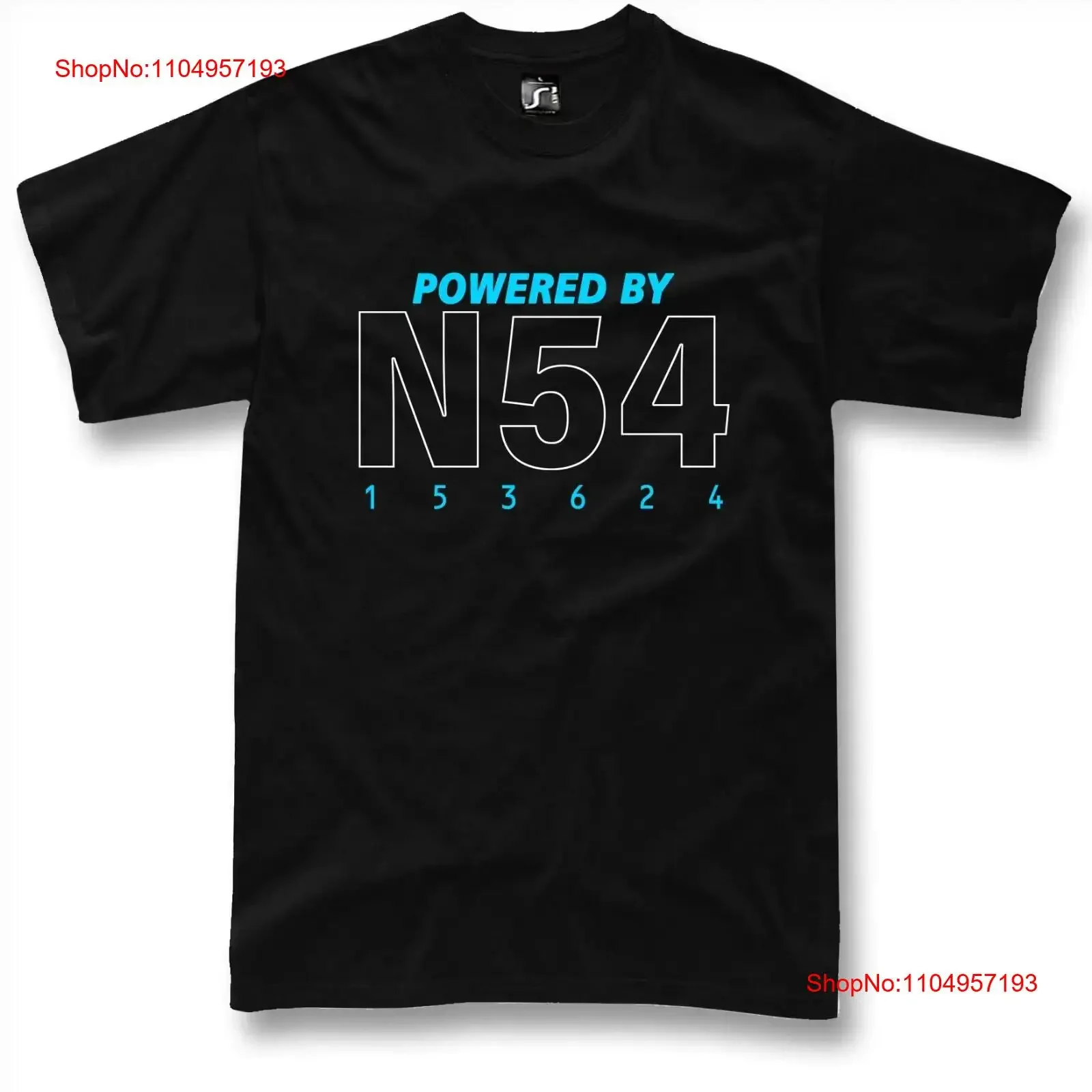 T Shirt for N54 3 0 engine twin turbo 135i 335i 535i xDrive35i z4 six inlin vintage Washed Stylish Slightly Versatile