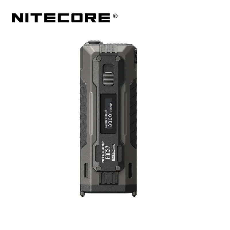 NITECORE EDC37 8000 lúmenes Luz fuerte Linterna táctica EDC