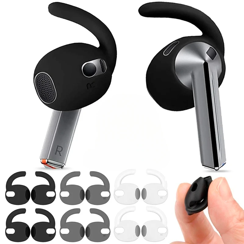 For Samsung Galaxy Buds 3 Flexible Soft Silicone Eartips Spo