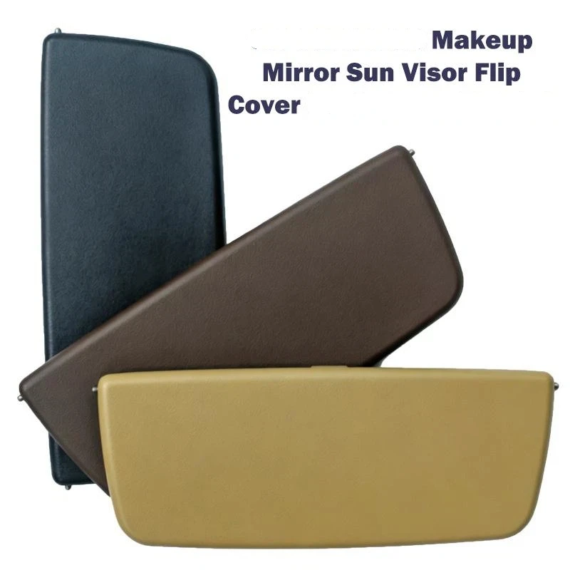 Car Interior Sun Visor Vanity Mirror Cover 1Pcs High Strength ABS Material Fit for 981 718 OEM 98173103136 Auto Modification