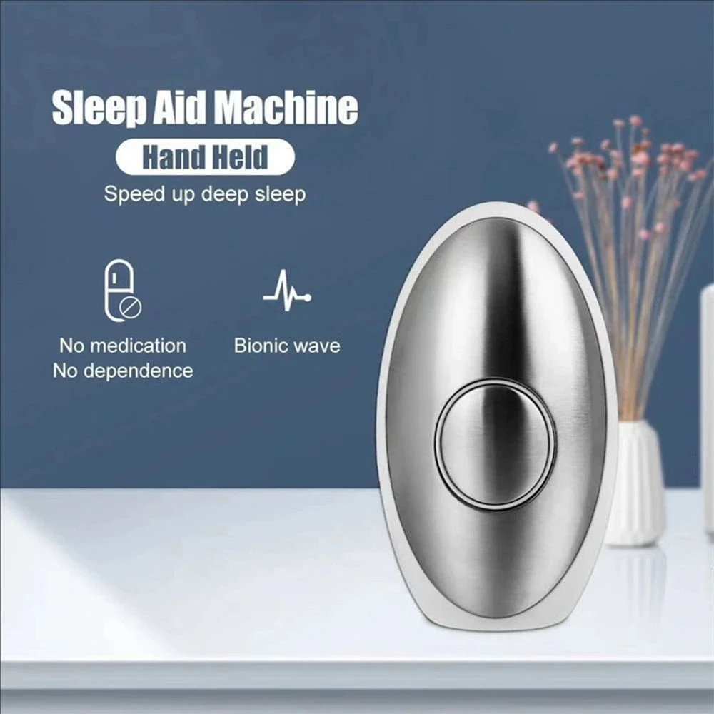 Sleep Aid Device Micro Current Improved Insomnia Artifact Focus Attention Lightweight Sleeping Device for Insomnia Brain Massage