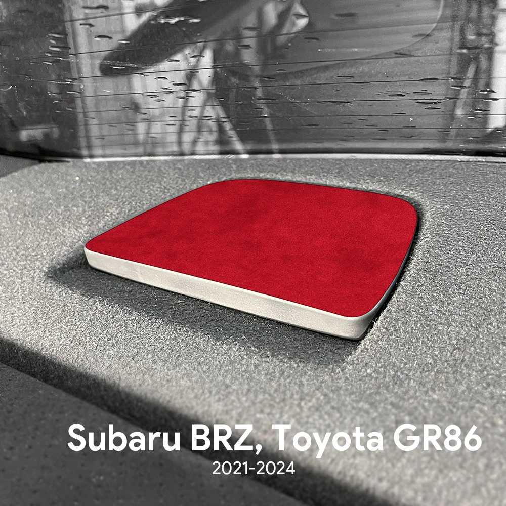 Top Suede For Subaru BRZ Toyota GR86 2021 2022 2023 2024 LHD RHD Car Rear Seat Top Cover Interior Sticker Accessories