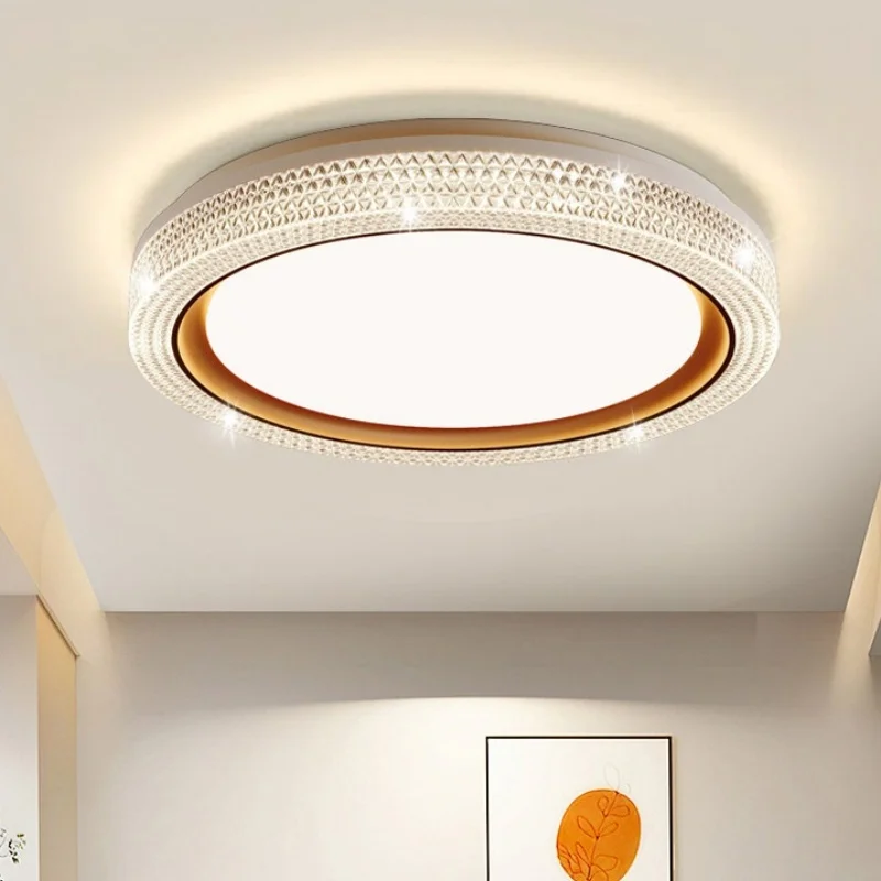LED ceiling light eye protection light modern luxury living room lamp circular high brightness bedroom room dining room lighting