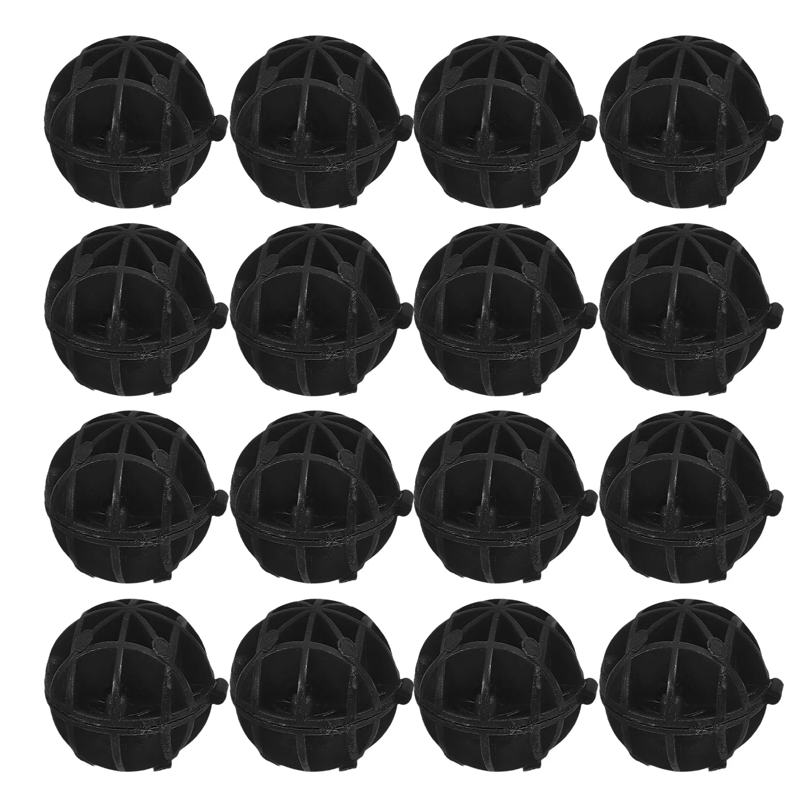 40Pcs Bio Balls Filter Media Aquarium Compact Filter Balls Fish Tank Filtration Material for Fresh Saltwater Fish Tank Supplies