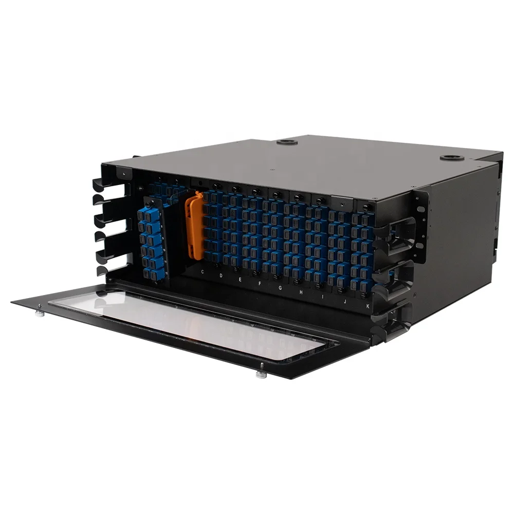 

144 core SC/FC/ST/LC ODF Rack Mounted fiber patch panels Optical Distribution Frame ODF